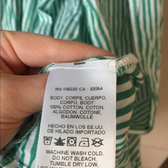 Anthropologie Wilkes Striped Wrap Dress - Picture 5 of 6